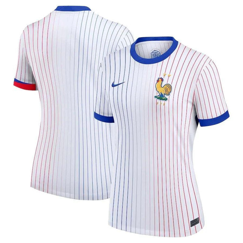 Camisa França Feminina Away 2024 - Branca - JH ESPORTES - CAMISA DE TIMES