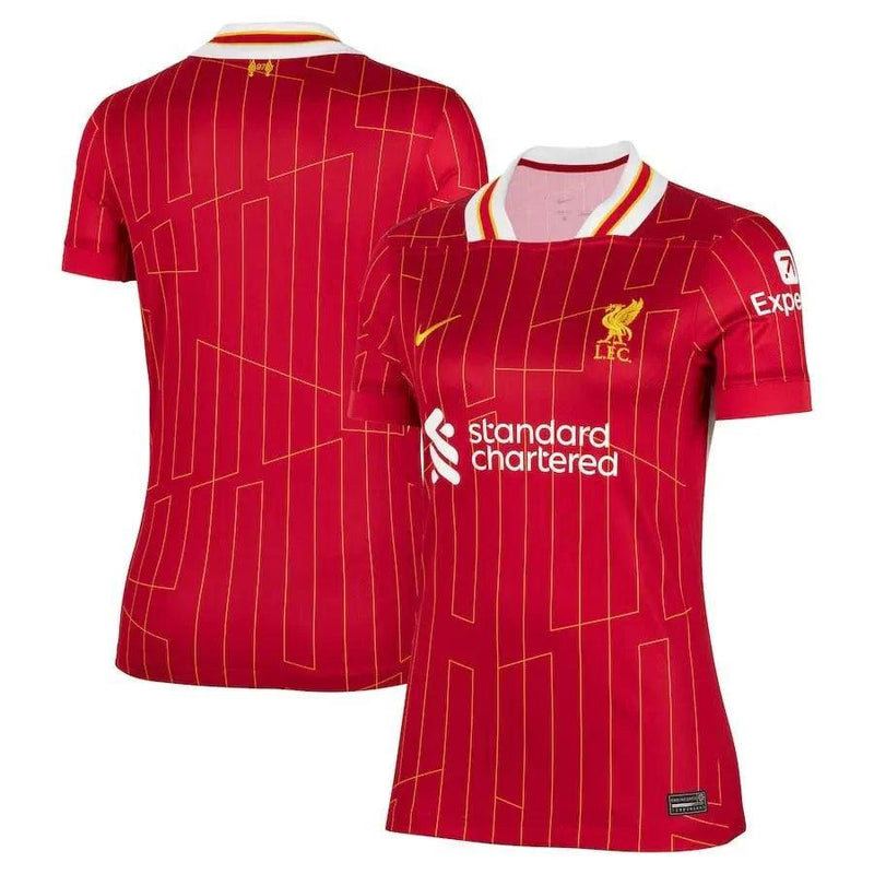 Camisa Liverpool Feminina Home 24/25 - Vermelha - JH ESPORTES - CAMISA DE TIMES