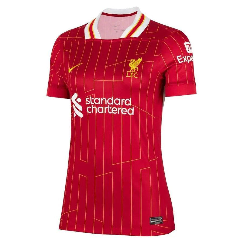 Camisa Liverpool Feminina Home 24/25 - Vermelha - JH ESPORTES - CAMISA DE TIMES