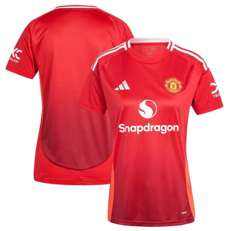 Camisa Manchester United Feminina Home 24/25 - Vermelha - JH ESPORTES - CAMISA DE TIMES