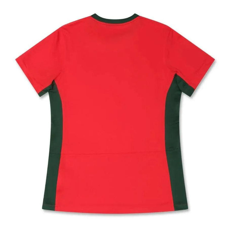 Camisa Portugal Feminina Home 2024 - Vermelha - JH ESPORTES - CAMISA DE TIMES