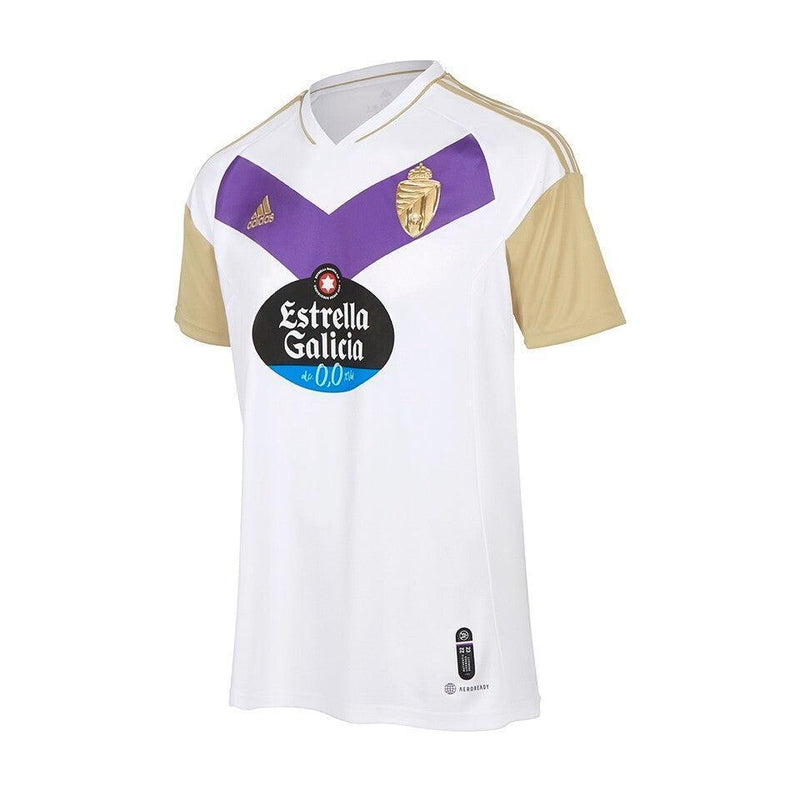 Camisa Real Valladolid III 22/23 - Adidas Torcedor Masculina - Branca - JH ESPORTES - CAMISA DE TIMES