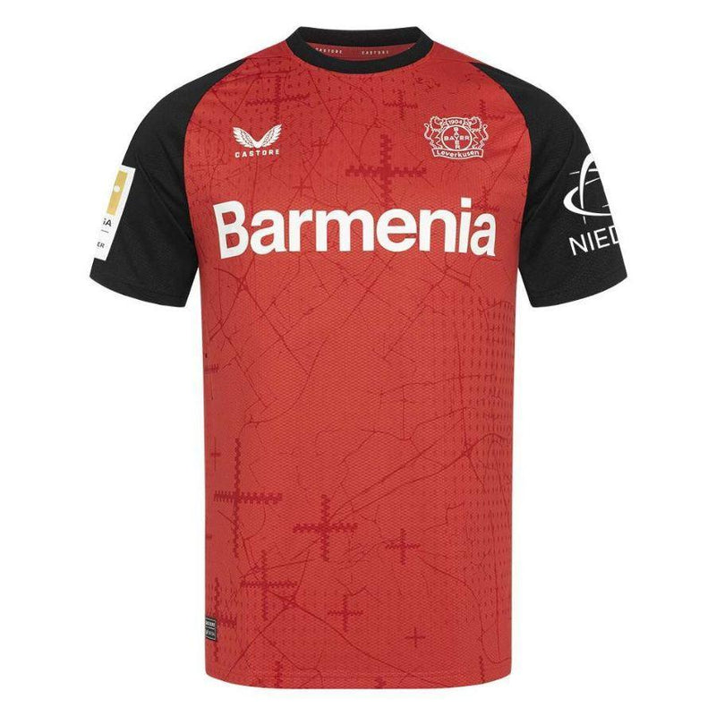 Camisa Bayer Leverkusen Titular 24/25 - Castore Torcedor Masculina - JH ESPORTES - CAMISA DE TIMES