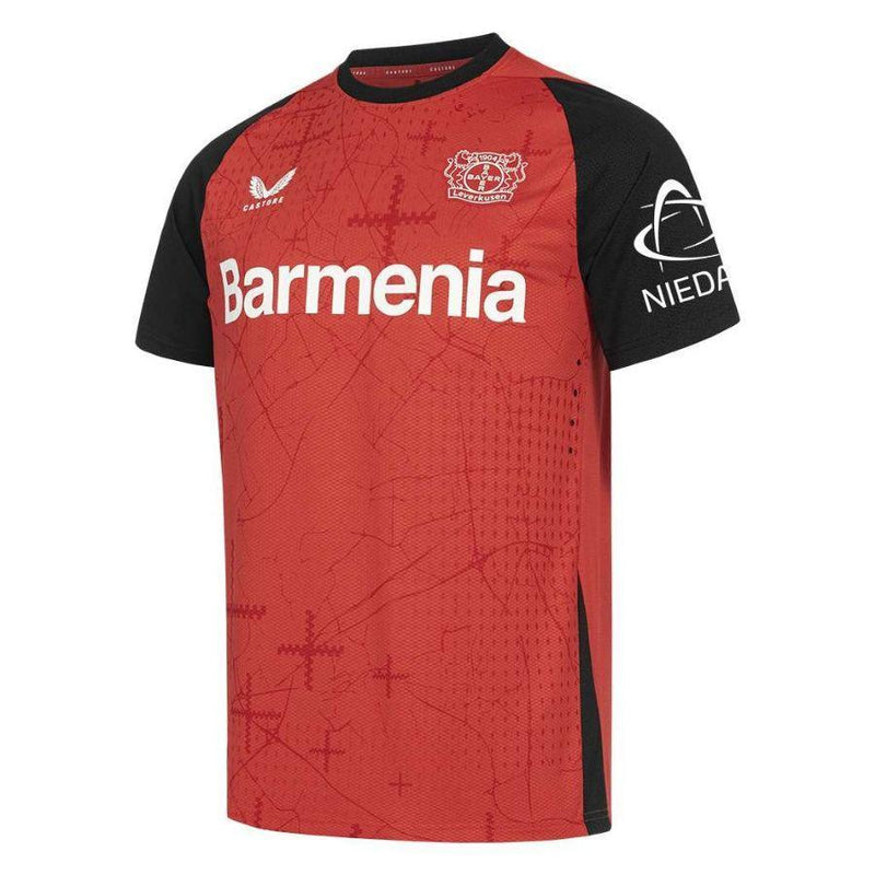 Camisa Bayer Leverkusen Titular 24/25 - Castore Torcedor Masculina - JH ESPORTES - CAMISA DE TIMES