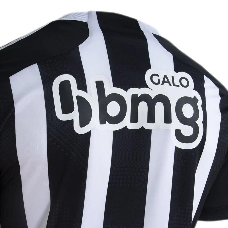 Camisa Atlético Mineiro Home 24/25 - Preta e Branca - JH ESPORTES - CAMISA DE TIMES