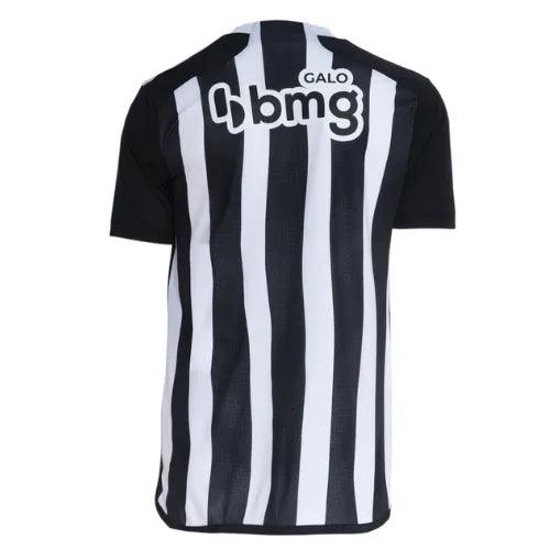 Camisa Atlético Mineiro Home 24/25 - Preta e Branca - JH ESPORTES - CAMISA DE TIMES