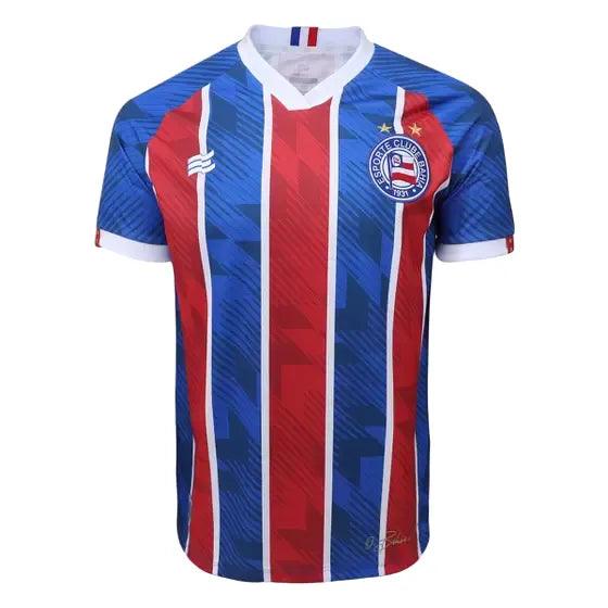 Camisa Bahia Away 23/24 - Azul e Vermelha - JH ESPORTES - CAMISA DE TIMES