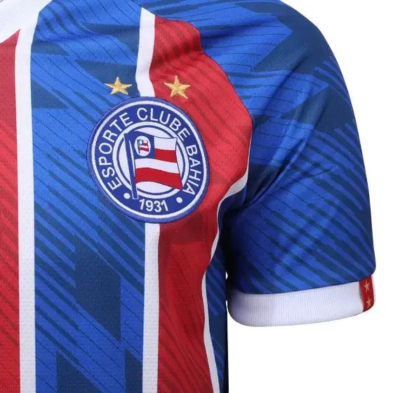 Camisa Bahia Away 23/24 - Azul e Vermelha - JH ESPORTES - CAMISA DE TIMES