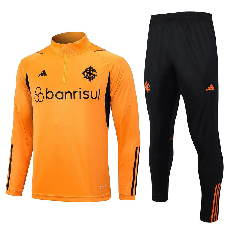 Conjunto de Frio Internacional 2023/24 Laranja - Treino - JH ESPORTES - CAMISA DE TIMES