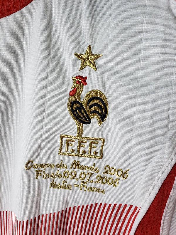 Camisa Retrô França II Away Adidas 2006/07 Masculino Branco - JH ESPORTES - CAMISA DE TIMES