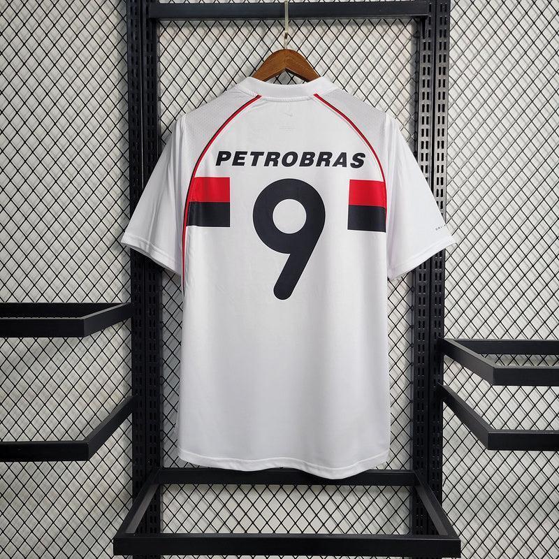 Camisa Flamengo II Away Retrô 2002/03 Adidas Masculina - Branco - JH ESPORTES - CAMISA DE TIMES