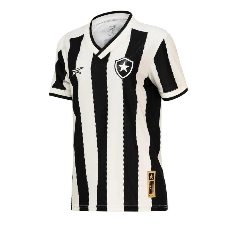 Camisa Botafogo Feminina Home 24/25 - Preta e Branca - JH ESPORTES - CAMISA DE TIMES