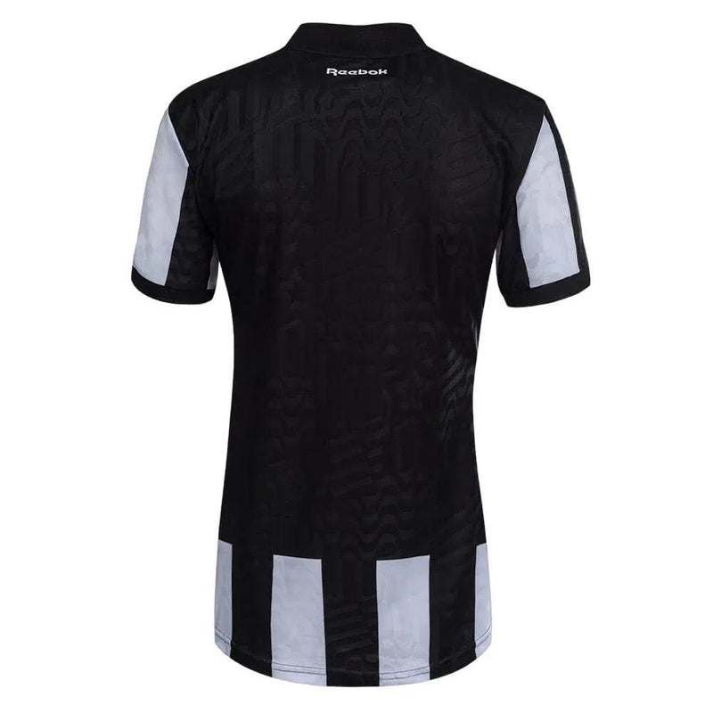 Camisa Botafogo Home 23/24 Feminina - Preta e Branca - JH ESPORTES - CAMISA DE TIMES