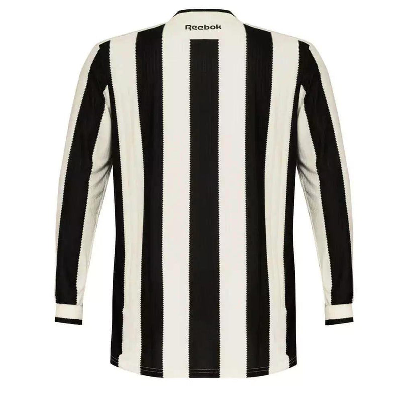 Camisa Botafogo Home 24/25 Manga Longa - Preta e Branca - JH ESPORTES - CAMISA DE TIMES