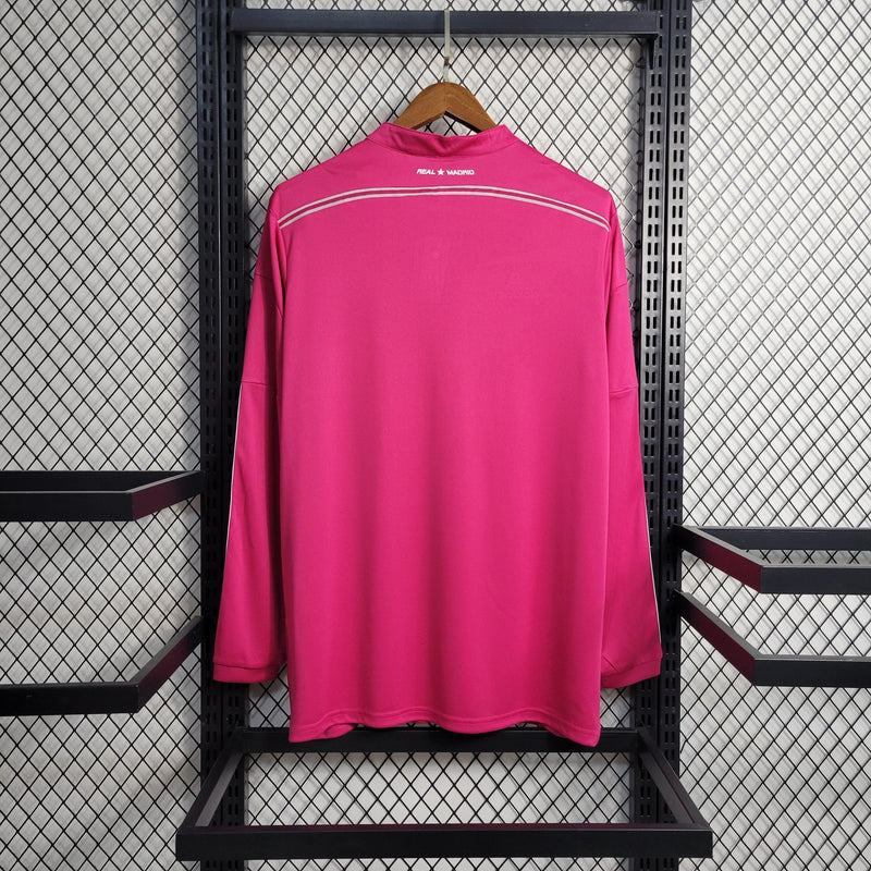 Camisa Retrô Real Madrid Manga Longa III Third Adidas 2014/15 Masculino Rosa - JH ESPORTES - CAMISA DE TIMES