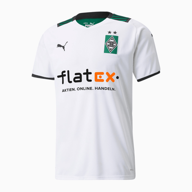 Camisa Borussia Mönchengladbach I 21/22 Puma - Branco - JH ESPORTES - CAMISA DE TIMES