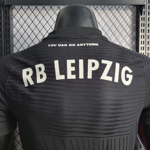 Camisa RB Leipzig 22/23 Nike Masculina Jogador - Preto e Vermelho - JH ESPORTES - CAMISA DE TIMES