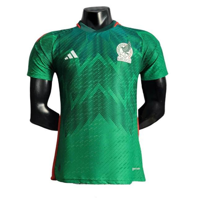 Camisa Seleção do México Home 22/23 Jogador Adidas Masculina - Verde - JH ESPORTES - CAMISA DE TIMES