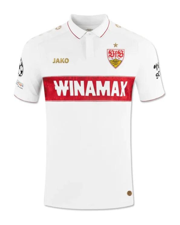 Camisa VFB Stuttgart Branca Especial UCL 2024/25 Masculina