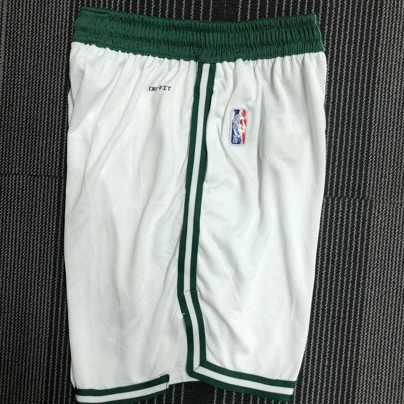 Short NBA Boston Celtics Association Edição 75 anos Branco - JH ESPORTES - CAMISA DE TIMES