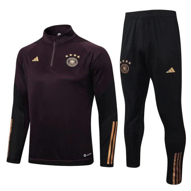 Conjunto Alemanha 23/24 Masculino Adidas - Preto - JH ESPORTES - CAMISA DE TIMES