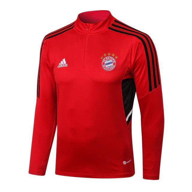 Conjunto Bayern de Munique 23/24 Masculino Adidas - Vermelho - JH ESPORTES - CAMISA DE TIMES