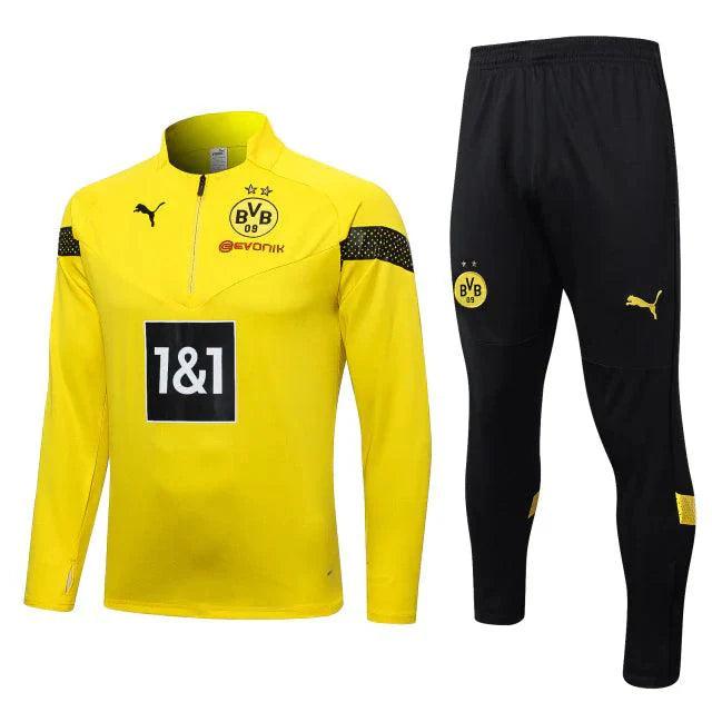 Conjunto Borussia Dortmund 23/24 Masculino Puma - Amarelo - JH ESPORTES - CAMISA DE TIMES