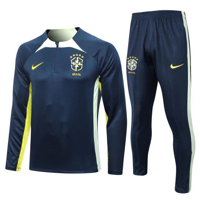 Conjunto Seleção Brasileira 23/24 Masculino Nike - Azul - JH ESPORTES - CAMISA DE TIMES