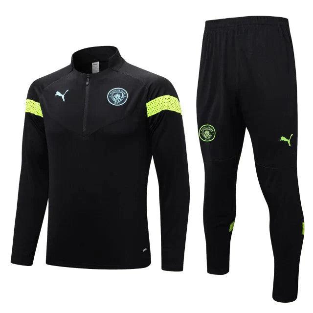 Conjunto Manchester City 23/24 Masculino Puma - Preto - JH ESPORTES - CAMISA DE TIMES