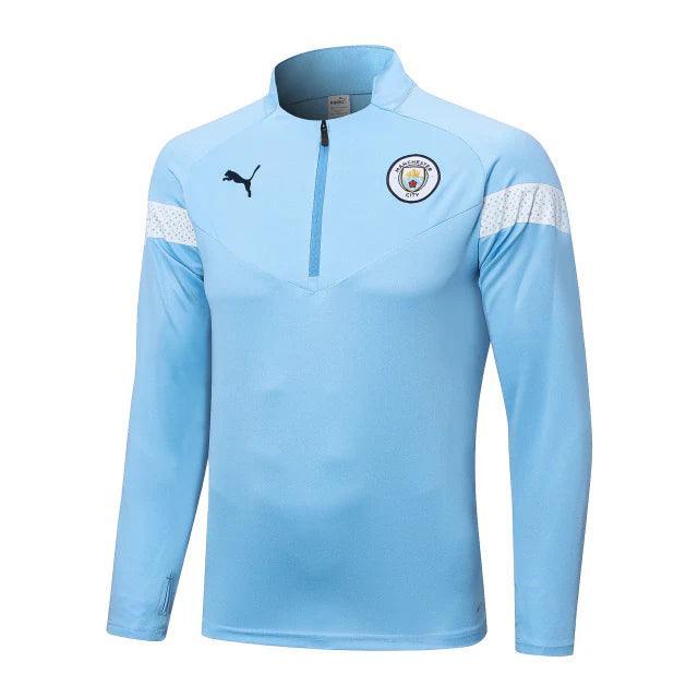 Conjunto Manchester City 23/24 Masculino Puma - Azul - JH ESPORTES - CAMISA DE TIMES