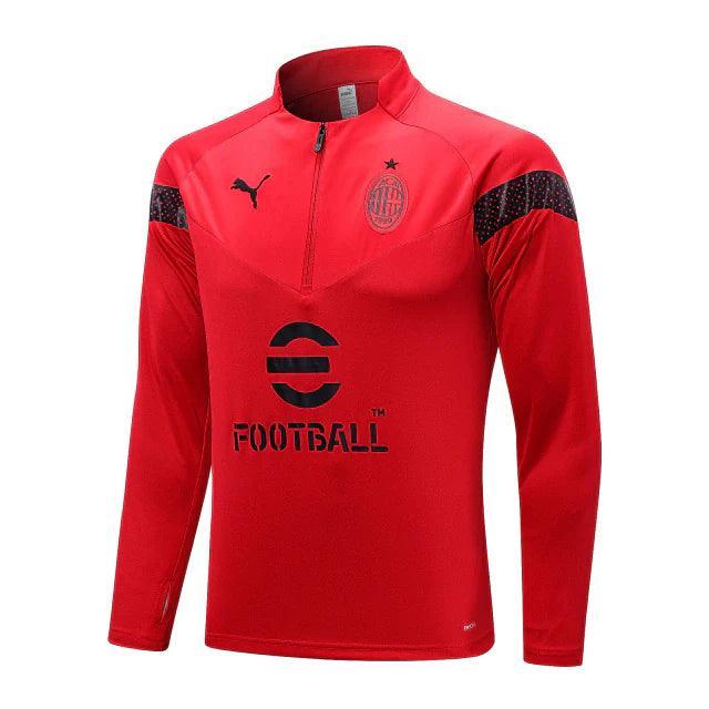 Conjunto Milan 23/24 Masculino Puma - Vermelho - JH ESPORTES - CAMISA DE TIMES