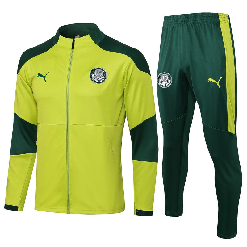 Conjunto Puma Palmeiras - 2022/23- Zíper Longo- Masculino - JH ESPORTES - CAMISA DE TIMES