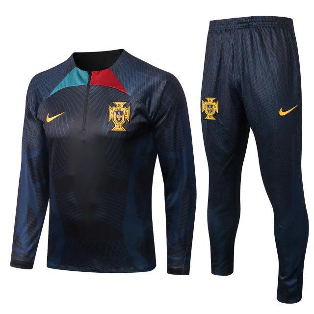 Conjunto Portugal 23/24 Masculino Nike - Azul - JH ESPORTES - CAMISA DE TIMES