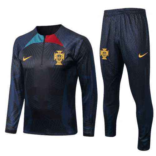 Conjunto Portugal 23/24 Masculino Nike - Azul - JH ESPORTES - CAMISA DE TIMES