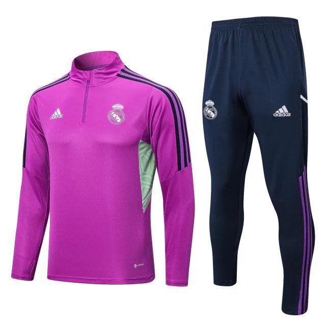 Conjunto Real Madrid 23/24 Masculino Adidas - Roxo - JH ESPORTES - CAMISA DE TIMES