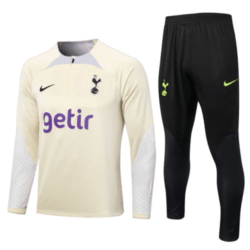 Conjunto Tottenham 23/24 Masculino Nike - Bege - JH ESPORTES - CAMISA DE TIMES