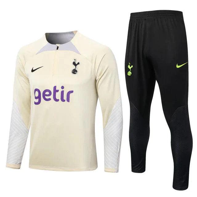 Conjunto Tottenham 23/24 Masculino Nike - Bege - JH ESPORTES - CAMISA DE TIMES