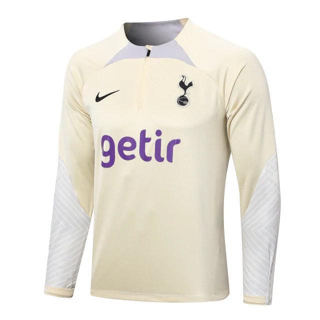 Conjunto Tottenham 23/24 Masculino Nike - Bege - JH ESPORTES - CAMISA DE TIMES