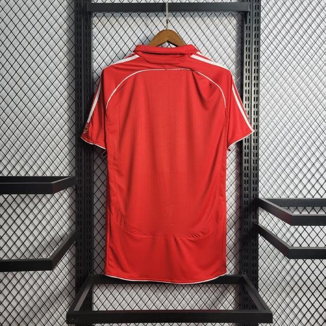 Camisa Retrô Liverpool Adidas 2006/07 Masculino Vermelho - JH ESPORTES - CAMISA DE TIMES