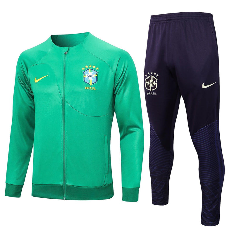 Agasalho de Frio Brasil 23/24 Masculino - Conjunto de frio Brasil - JH ESPORTES - CAMISA DE TIMES