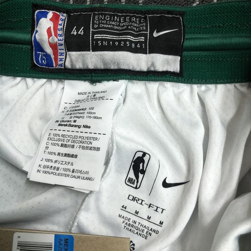 Short NBA Boston Celtics Association Edição 75 anos Branco - JH ESPORTES - CAMISA DE TIMES