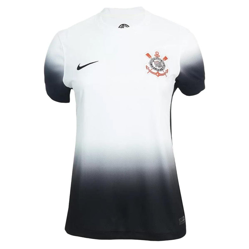 Camisa Corinthians Feminina Home 24/25 - Branca - JH ESPORTES - CAMISA DE TIMES