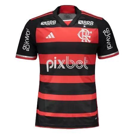 Camisa Flamengo Home 24/25 - Preta e Vermelha - JH ESPORTES - CAMISA DE TIMES