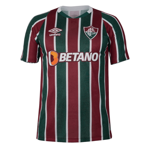 Camisa Fluminense Home 24/25 - Vinho e Verde - JH ESPORTES - CAMISA DE TIMES