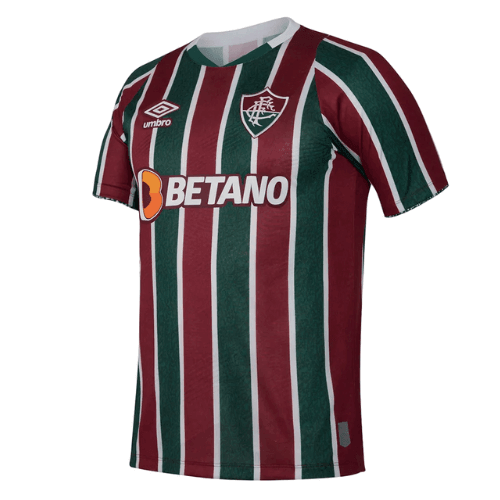 Camisa Fluminense Home 24/25 - Vinho e Verde - JH ESPORTES - CAMISA DE TIMES