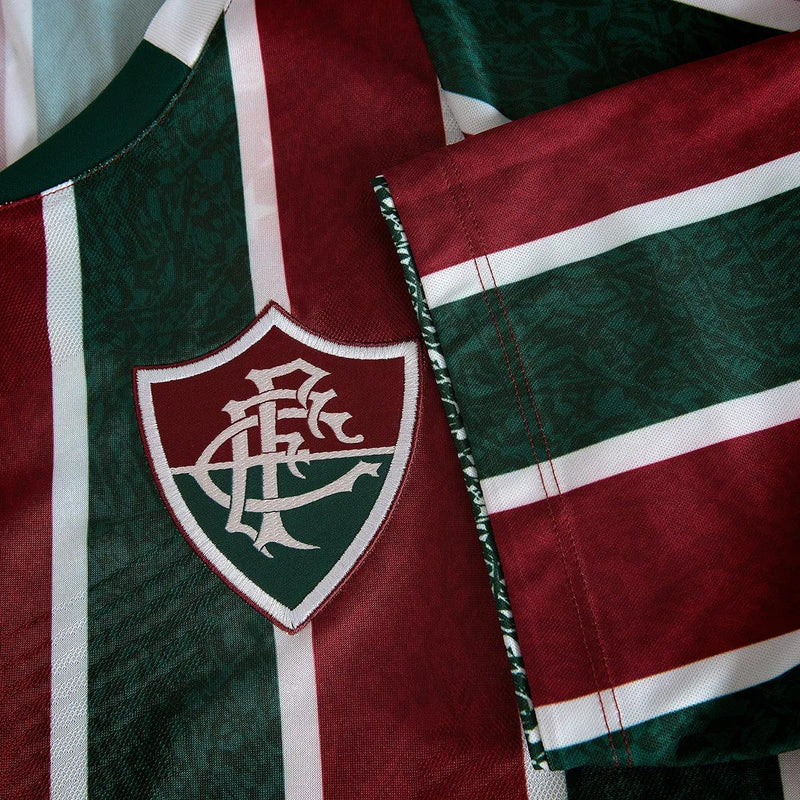 Camisa Fluminense Home 24/25 - Vinho e Verde - JH ESPORTES - CAMISA DE TIMES