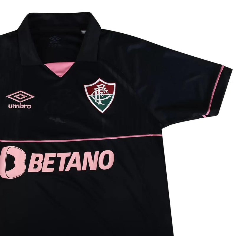 Camisa Fluminense Goleiro 23/24 - Preta e Rosa - JH ESPORTES - CAMISA DE TIMES