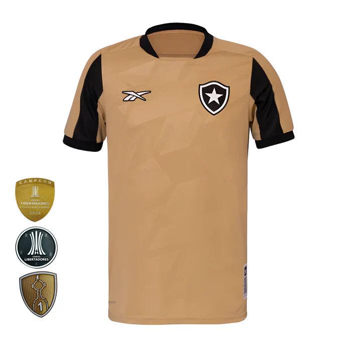 Camisa Botafogo Goleiro II 24/25 - Dourada - JH ESPORTES - CAMISA DE TIMES