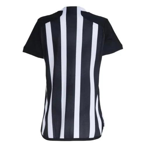 Camisa Atlético Mineiro Feminina Home 24/25 - Preta e Branca - JH ESPORTES - CAMISA DE TIMES