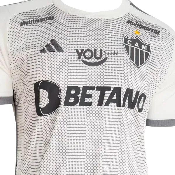 Camisa Atlético Mineiro Away 24/25 - Branca - C/ Patrocínio - JH ESPORTES - CAMISA DE TIMES